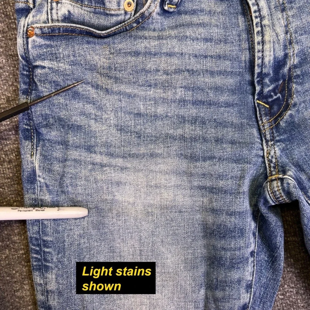 American Eagle Outfitters Men Slim Fit Denim Jeans 30x30 Airflex+ Fits30x27.5 AE